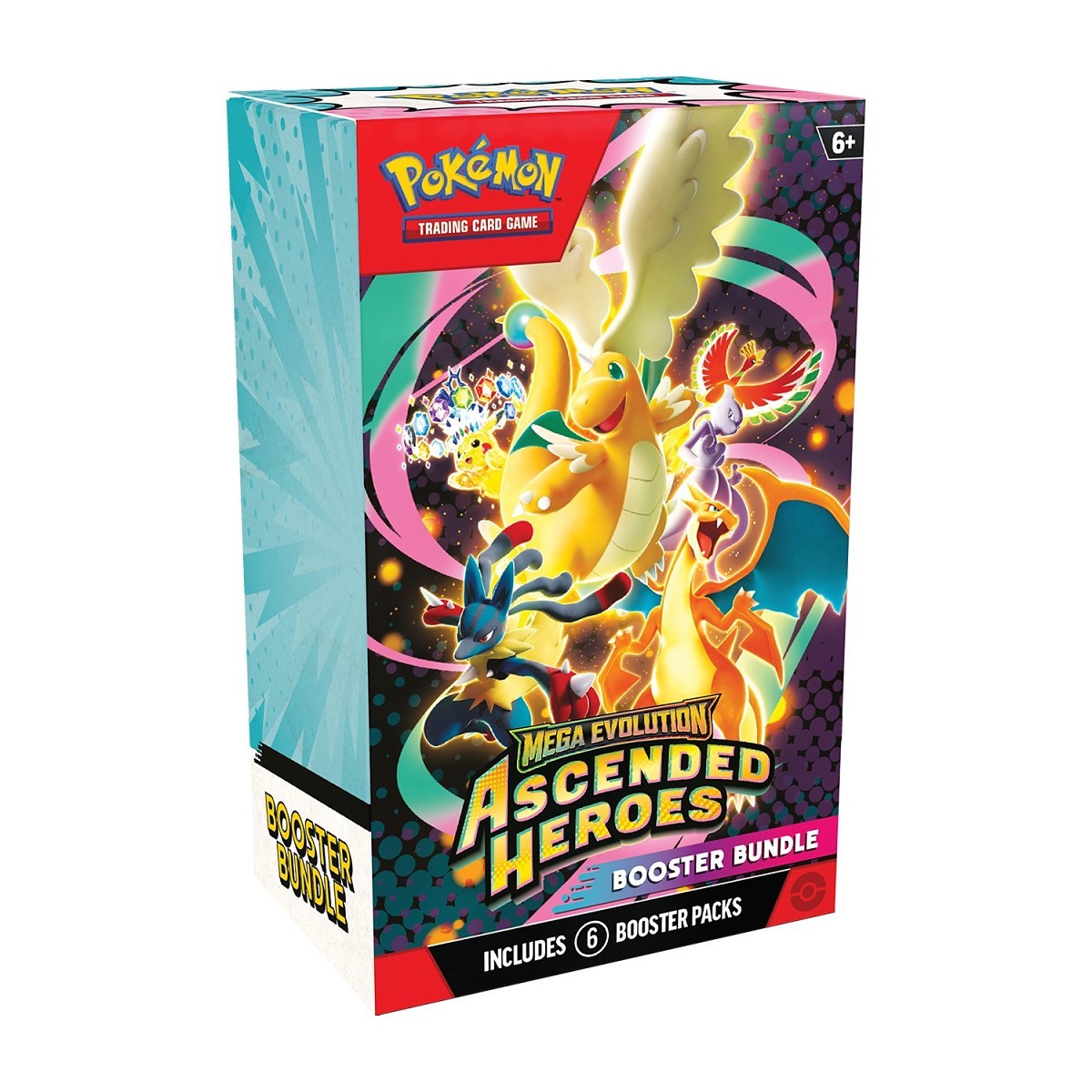 Pok&eacute;mon TCG: Mega Evolution-Ascended Heroes Booster Bundle (6 Packs)