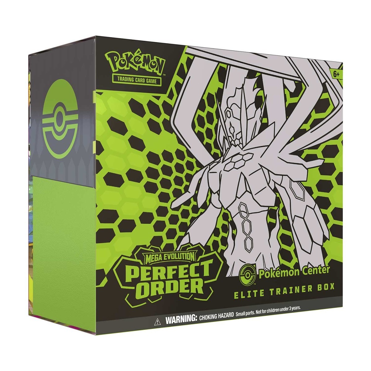 ok&eacute;mon TCG Mega Evolution Perfect Order Pok&eacute;mon Center Elite Trainer Box