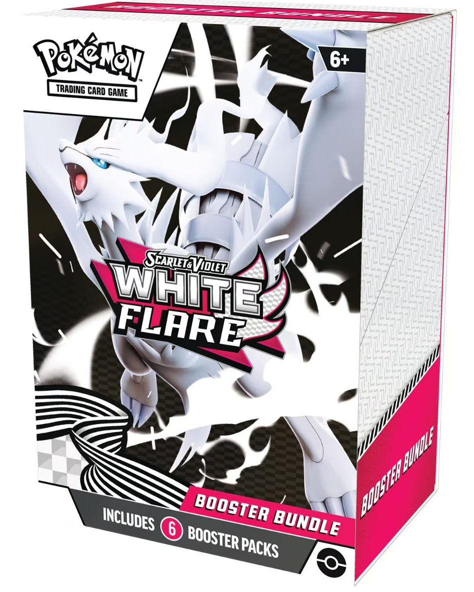 Pokemon Scarlet and Violet White Flare Booster Bundle ENG
