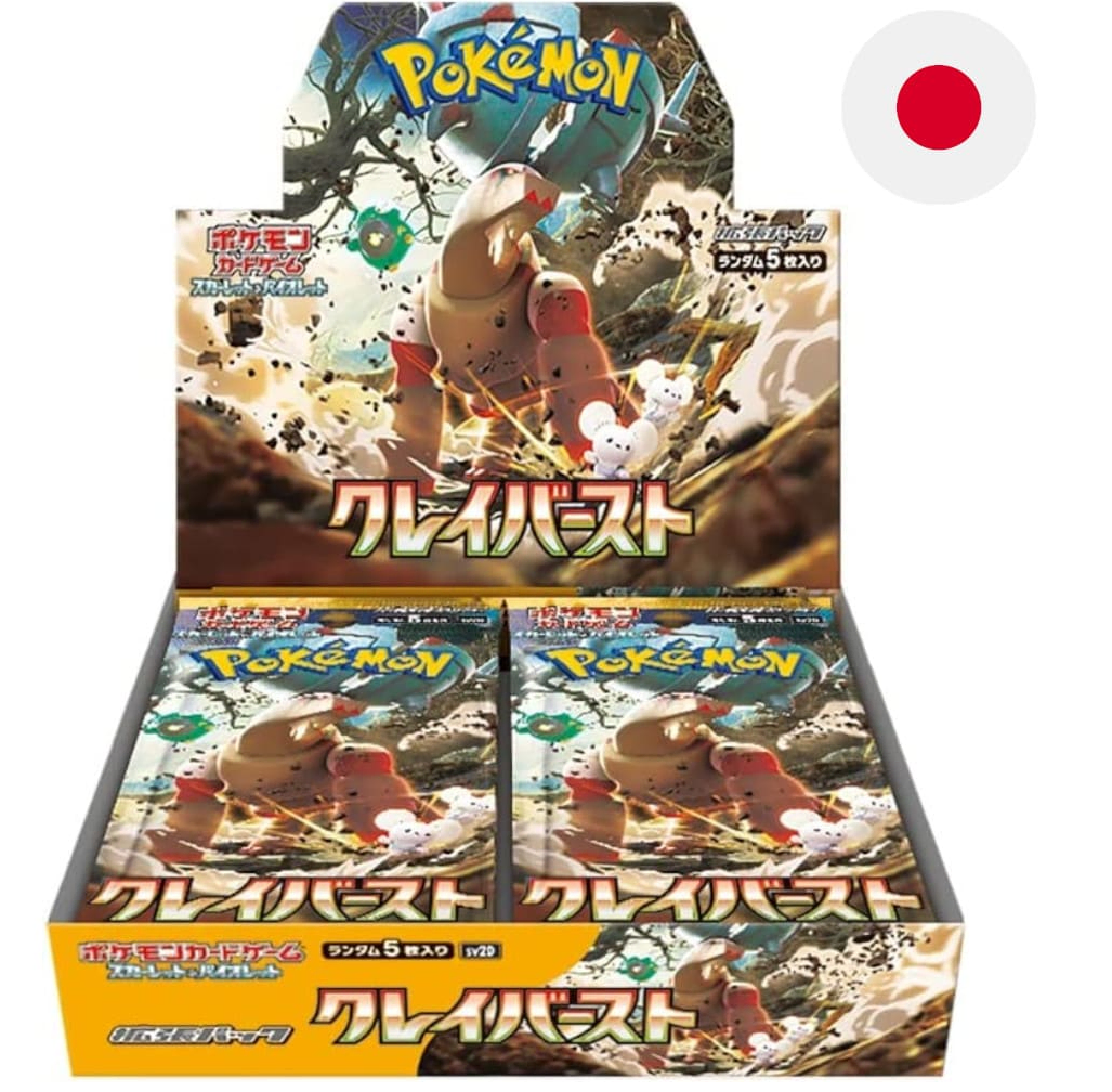 Pokemon TCG Clay Busrt 30 Display Japanese JP
