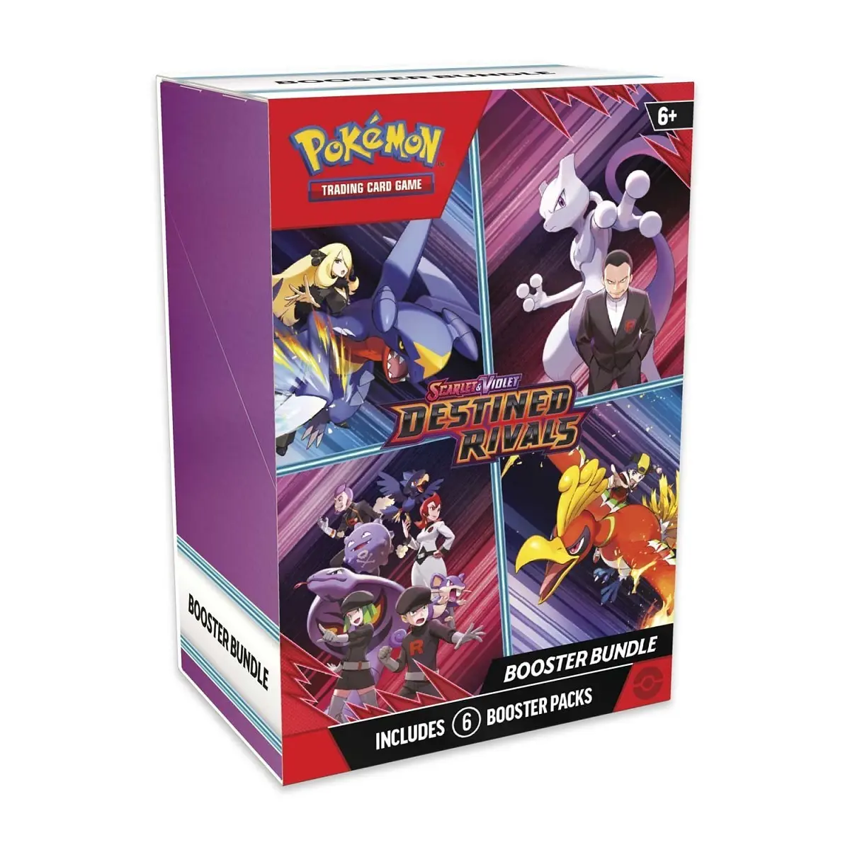 Pokemon TCG Scarlet and Violet Destined Rivals Booster Bundle (6 Packs) ENG