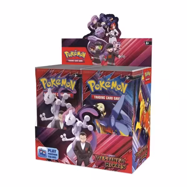 Pokémon Scarlet & Violet: Destined Rivals – Booster Box (36 Packs)
